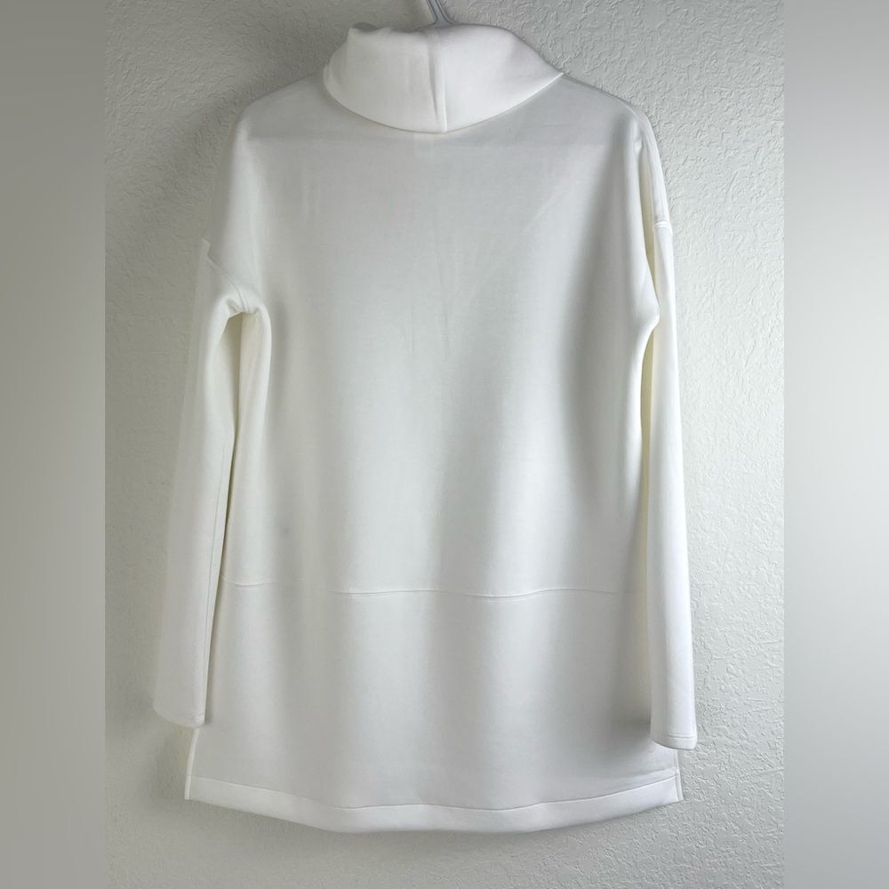 SPANX White Cowl Neck Tunic Sweater - Picture 8 of 15